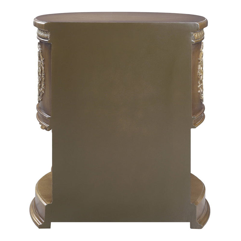 Constantine - Nightstand - Brown & Gold - R&R Furniture Gallery (Fountain Valley, CA)