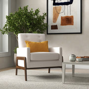 Cole - Solid Wood Lounge Chair - R&R Furniture Gallery (Fountain Valley, CA)