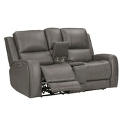 Belmont - Power Zero Gravity Tilt Console Loveseat P3 - R&R Furniture Gallery (Fountain Valley, CA)