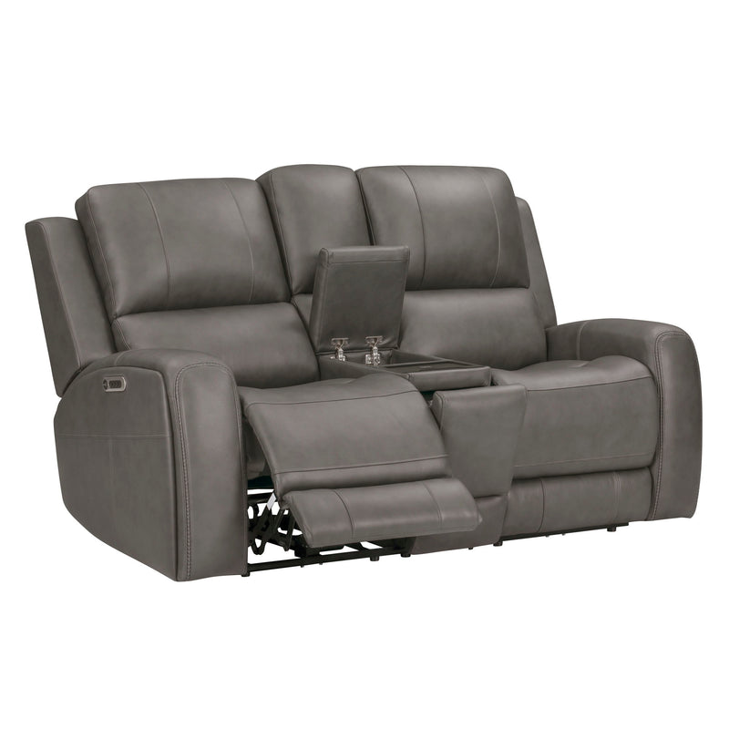 Belmont - Power Zero Gravity Tilt Console Loveseat P3 - R&R Furniture Gallery (Fountain Valley, CA)