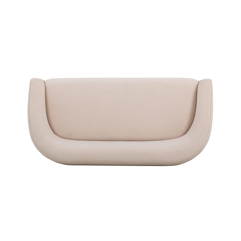 TOV Furniture Jordan stationary loveseat with plush cushions and modern design in a stylish living room setting