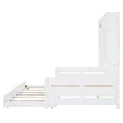 Daybed With All-In-One Cabinet And Shelf - R&R Furniture Gallery (Fountain Valley, CA)