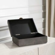 Lalique Art Deco box by Uttermost, featuring intricate glass design and elegant craftsmanship for decorative storage.