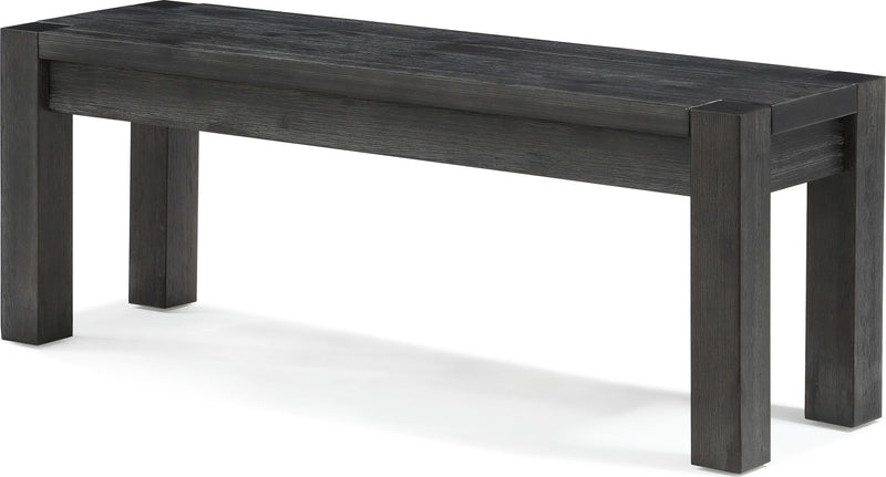Meadow Solid Wood Bench in Graphite