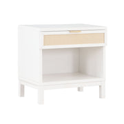 Blake - 1 Drawer Nightstand - White - R&R Furniture Gallery (Fountain Valley, CA)