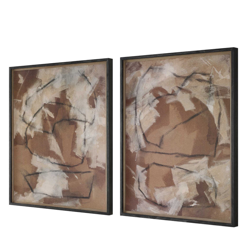 Rush & Dash - Framed Prints (Set of 2)