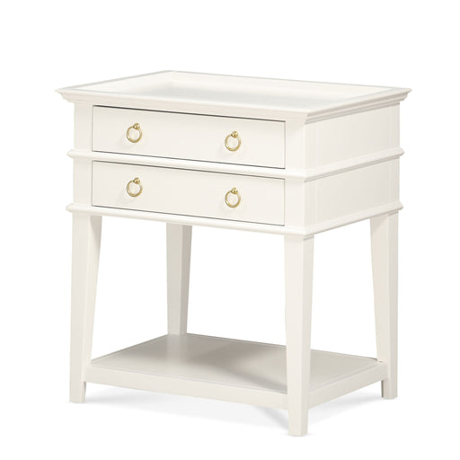 Carmona - 2 Drawer Tray Top Nightstand Pulls - R&R Furniture Gallery (Fountain Valley, CA)
