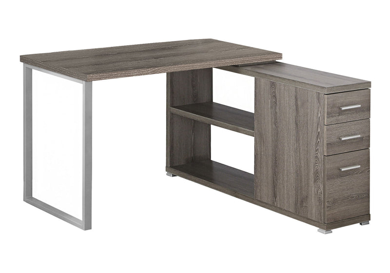 Computer Desk, Home Office, Corner, Left, Right Set - Up, Storage Drawers, L Shape, Laptop, And Contemporary & Modern - R&R Furniture Gallery (Fountain Valley, CA)