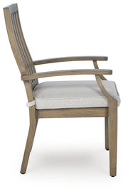 Rainier Ranch - Arm Chair With Cushion (Set of 2) - Brown / Beige - R&R Furniture Gallery (Fountain Valley, CA)
