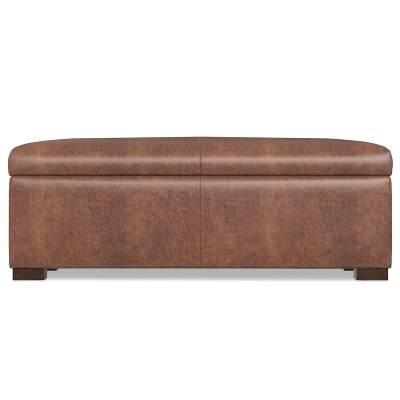 Gabbie - Coffee Table Upholstered Storage Ottoman - R&R Furniture Gallery (Fountain Valley, CA)