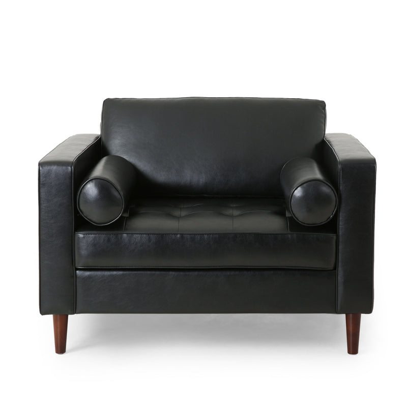 Sophisticated Club Chair With Relaxing Comfor - R&R Furniture Gallery (Fountain Valley, CA)