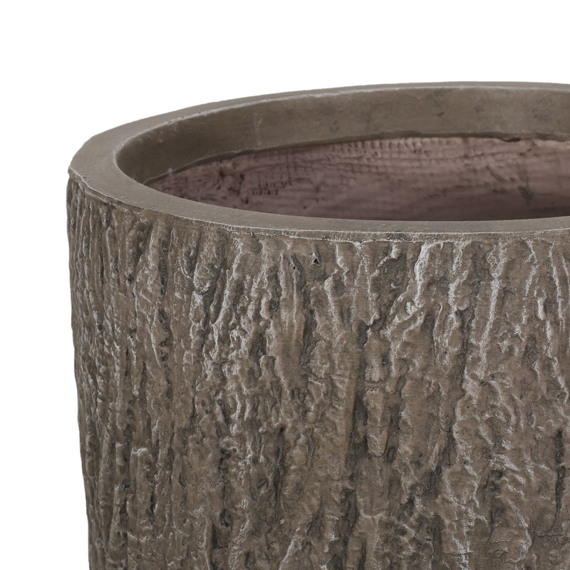 Magnesium Oxide Planter For Outdoor Use - Natural Wood - R&R Furniture Gallery (Fountain Valley, CA)