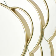 Camellia Field - Wall Mirror - Antique Gold - R&R Furniture Gallery (Fountain Valley, CA)