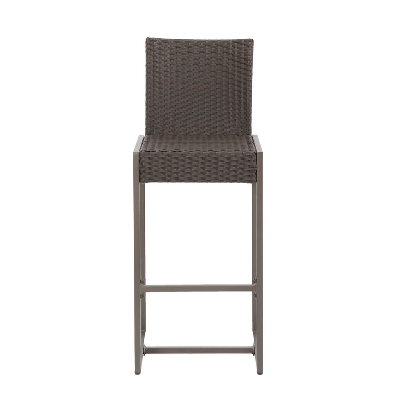 Outdoor Barstool With Hand Crafted Details (Set of 2) - R&R Furniture Gallery (Fountain Valley, CA)