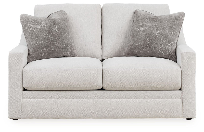 Maitelynn - Loveseat - Chalk - R&R Furniture Gallery (Fountain Valley, CA)