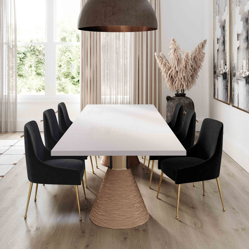 Rishi - Rope Rectangular Table - R&R Furniture Gallery (Fountain Valley, CA)