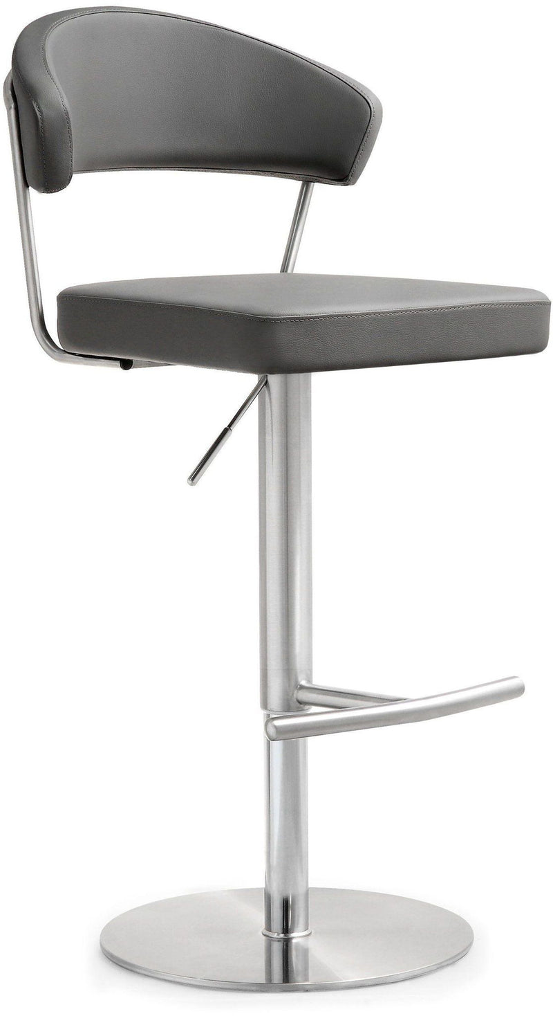 Cosmo - Stainless Steel Barstool - R&R Furniture Gallery (Fountain Valley, CA)