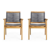 Outdoor Rope Dining Chair (Set of 2) - R&R Furniture Gallery (Fountain Valley, CA)