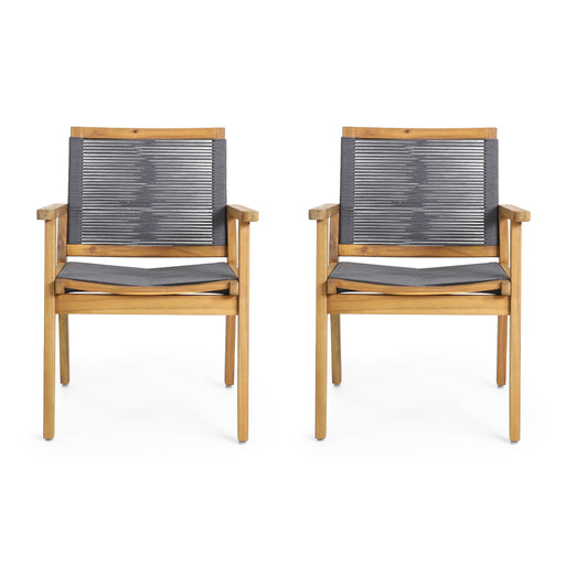 Outdoor Rope Dining Chair (Set of 2) - R&R Furniture Gallery (Fountain Valley, CA)