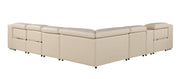 1116 - Power Reclining Italian Leather Sectional - R&R Furniture Gallery (Fountain Valley, CA)