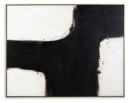 Reighlea - Wall Art - Black / White - R&R Furniture Gallery (Fountain Valley, CA)