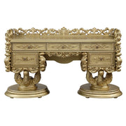Bernadette - Vanity Desk - Gold - R&R Furniture Gallery (Fountain Valley, CA)