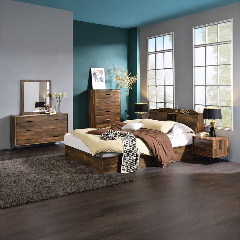 Hestia - Dresser - Walnut - R&R Furniture Gallery (Fountain Valley, CA)
