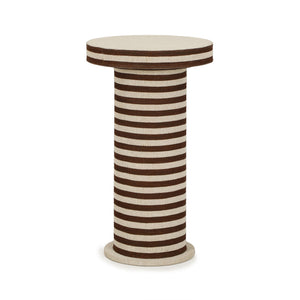 Lyra - Striped Cotton Jute Contract-Grade Table