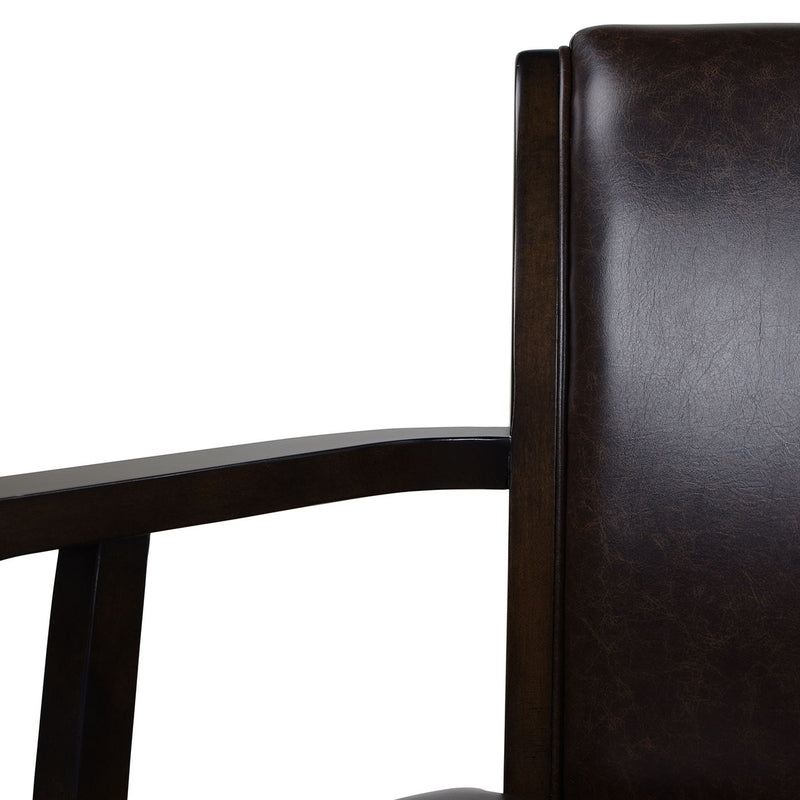 Williams - Swivel Bar Stool With Armrests - R&R Furniture Gallery (Fountain Valley, CA)
