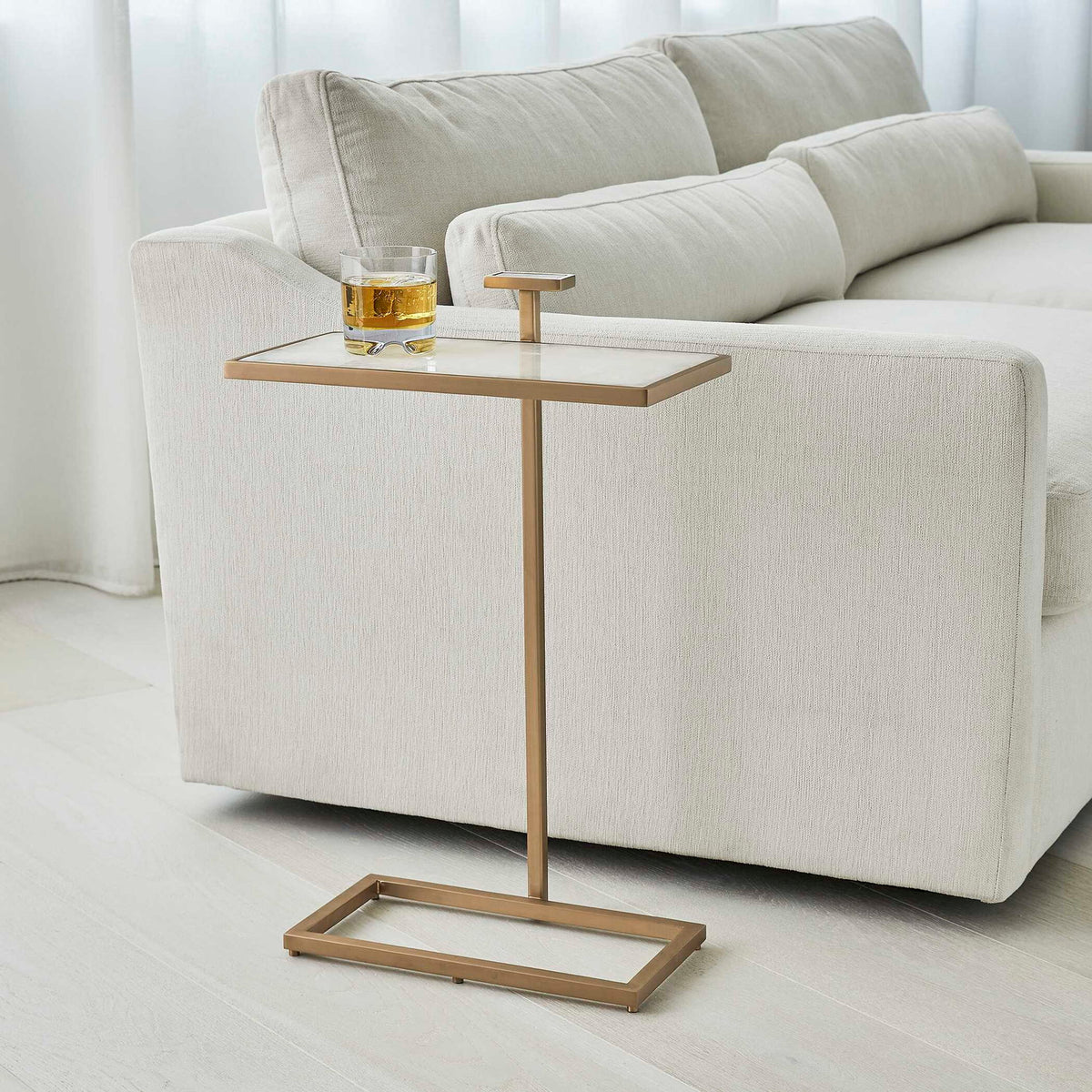 Jewel - Pull Up Accent Table - Rectangle