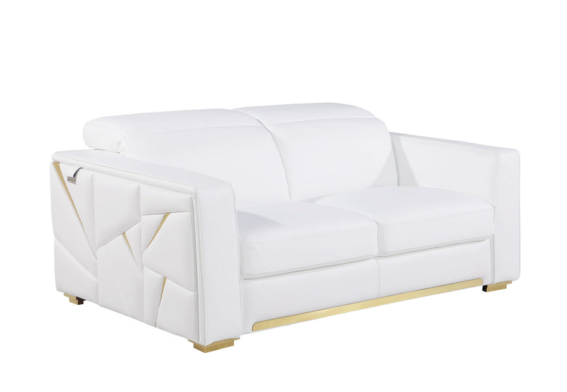 1120 - Leather Loveseat - R&R Furniture Gallery (Fountain Valley, CA)