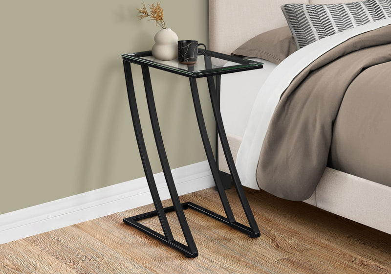 Accent Table, C - Shaped, Sturdy Construction, Contemporary & Modern - R&R Furniture Gallery (Fountain Valley, CA)