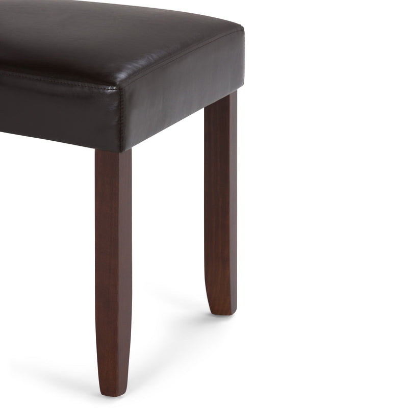 Acadian - Parson Dining Chair (Set of 2) - Tanners Brown - R&R Furniture Gallery (Fountain Valley, CA)