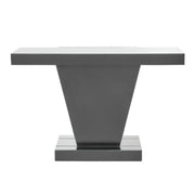 Nysa - 32"H Console Table - Mirrored & Faux Crystals - R&R Furniture Gallery (Fountain Valley, CA)