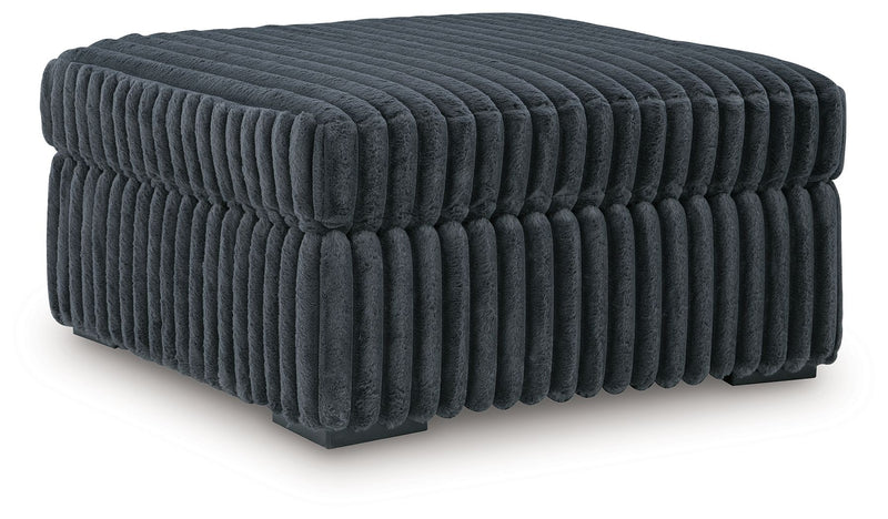 Midnight-Madness - Oversized Accent Ottoman - R&R Furniture Gallery (Fountain Valley, CA)