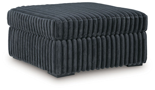 Midnight-Madness - Oversized Accent Ottoman - R&R Furniture Gallery (Fountain Valley, CA)