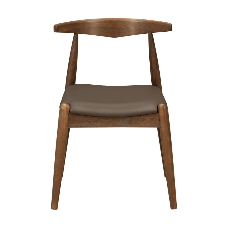 Dining Chairs With Ergonomic Backrest (Set of 2)