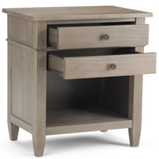 Carlton - Bedside Table, Handcrafted - R&R Furniture Gallery (Fountain Valley, CA)