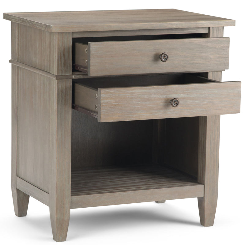 Carlton - Bedside Table, Handcrafted - R&R Furniture Gallery (Fountain Valley, CA)