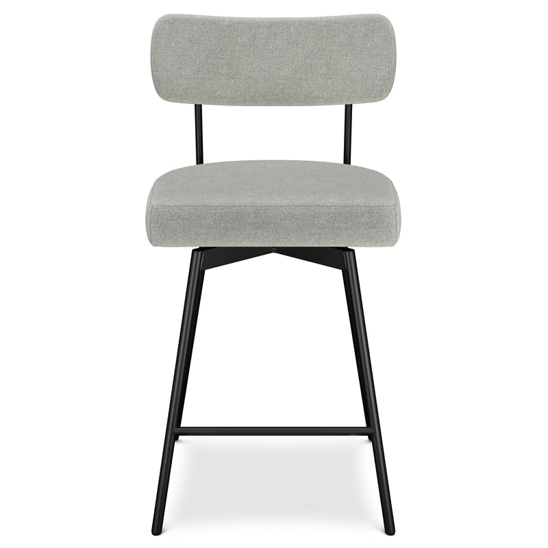 Giselle - Swivel Counter Height Stool (Set of 2) - R&R Furniture Gallery (Fountain Valley, CA)