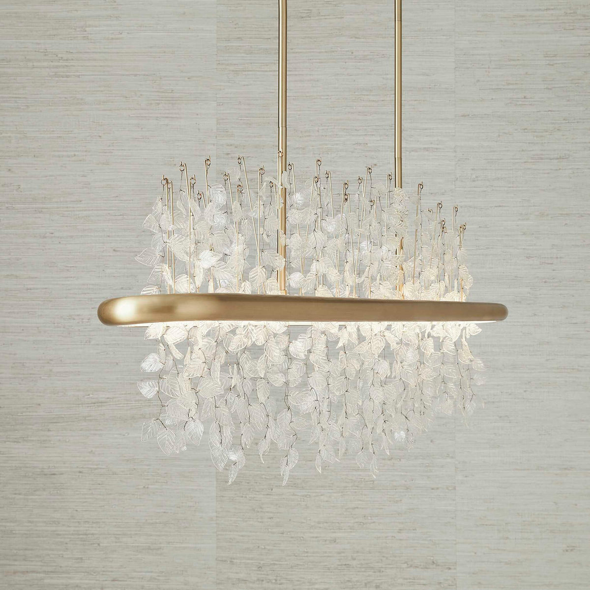 Everything's Vine - LED Pendant - Brass