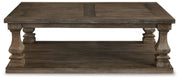 Johnelle - Rectangular Cocktail Table - Gray - R&R Furniture Gallery (Fountain Valley, CA)