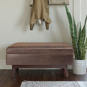 Owen - Upholstered Rectangular Storage Ottoman - R&R Furniture Gallery (Fountain Valley, CA)