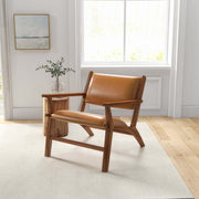 Hendrix - Antique Arm Chair - Brown / Rustic / Tan - R&R Furniture Gallery (Fountain Valley, CA)