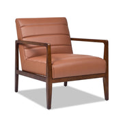 Kenneth - Modern Transitional Lounge Accent Chair - Brown - R&R Furniture Gallery (Fountain Valley, CA)