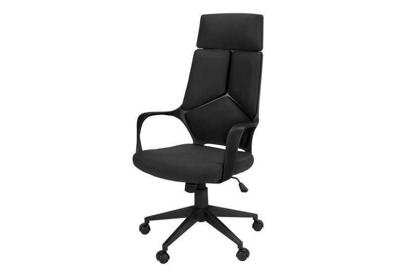 Office Swivel Chair, Adjustable Height, Ergonomic, Armrests, Contemporary & Modern - R&R Furniture Gallery (Fountain Valley, CA)