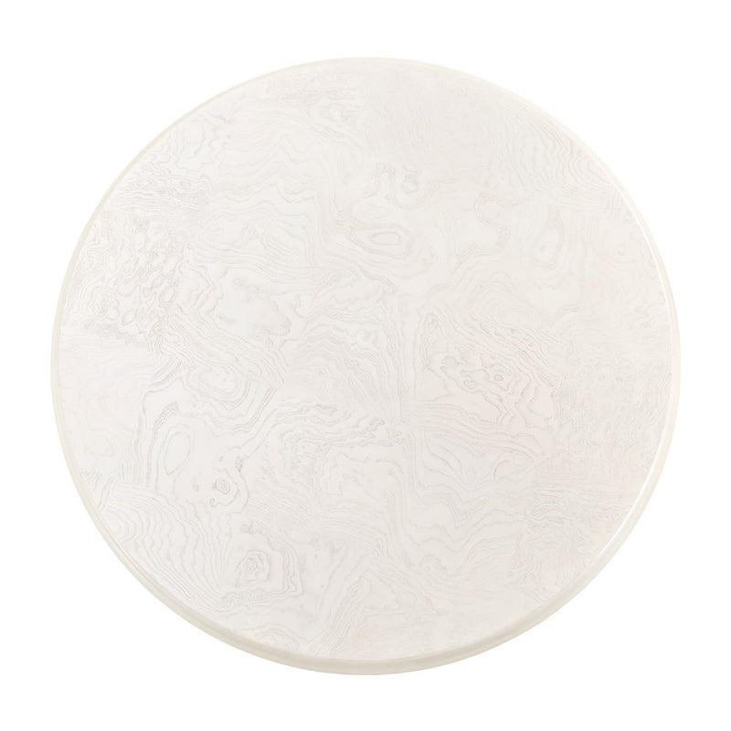 La Terrazza - 54" Round Dining Table - Creamy Pearl - R&R Furniture Gallery (Fountain Valley, CA)