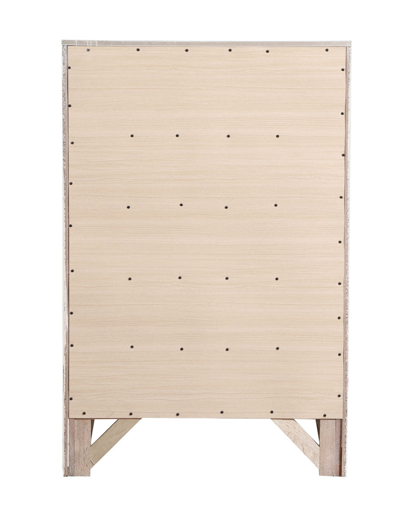 Marilla Accent Chest by Glory Furniture featuring a stylish wooden storage cabinet with drawers and a smooth finish.