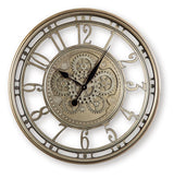Gilover - Wall Clock - Champagne Finish - R&R Furniture Gallery (Fountain Valley, CA)