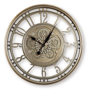 Gilover - Wall Clock - Champagne Finish - R&R Furniture Gallery (Fountain Valley, CA)
